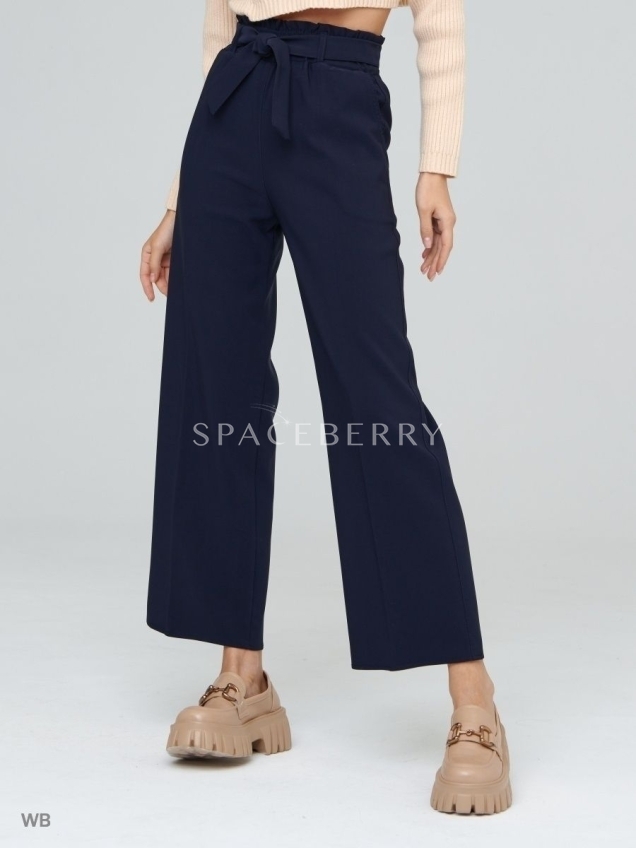 Женские широкие брюки, штаны классика